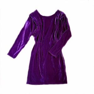 {Tularosa} Revolve Velvet Dress Red Wine Small